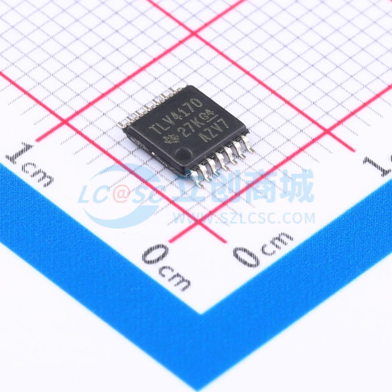 运算放大器 TLV4170IPWR TSSOP-14 TI/德州 电子元件配单原装正品