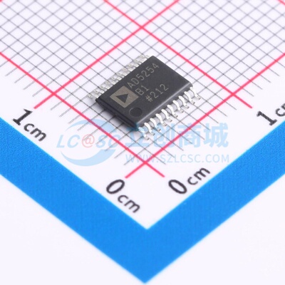 数字电位器 AD5254BRUZ1 TSSOP-20 ADI(亚德诺) 电子元件原装正品