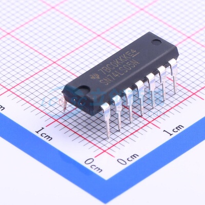 反相器 SN74LS05N PDIP-14 TI/德州 电子元器件配单原装正品