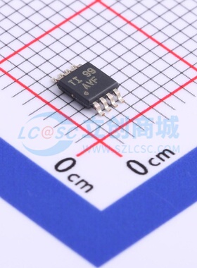 运算放大器 TLV272CDGKR VSSOP-8 TI/德州 电子元件配单原装正品