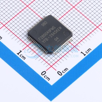 单片机(MCU/MPU/SOC) F280049PMSR LQFP-64 TI/德州 电子元件配单