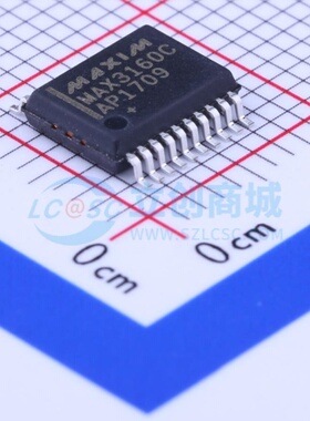 RS-485/RS-422芯片 MAX3160CAP+T SSOP-20 MAXIM(美信) 原装正品