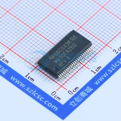 单片机(MCU/MPU/SOC) MSP430F4250IDL SSOP-48 TI/德州 原装正品