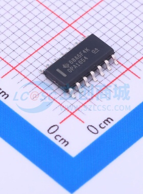 音频功率放大器 OPA1654AIDR SOIC-14 TI/德州 电子元件原装正品