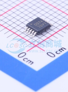 数模转换芯片DAC DAC5574IDGS VSSOP-10 TI/德州 电子元器件配单