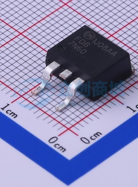 场效应管(MOSFET) FQB7N60TM D2PAK onsemi(安森美) 电子元件配单
