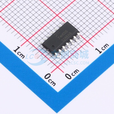 反相器 74HC05S14-13 SO-14 DIODES(美台) 电子元件配单原装正品