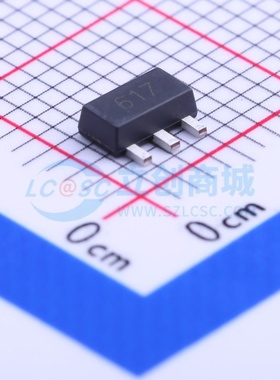 三极管(BJT) FCX617TA SOT-89 DIODES(美台) 电子元器件原装正品