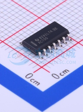 逻辑门 SN74ACT00DR SOIC-14 TI/德州 电子元器件配单原装正品