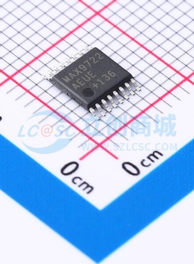 音频功率放大器 MAX9722AEUE+ TSSOP-16 MAXIM(美信) 电子元器件