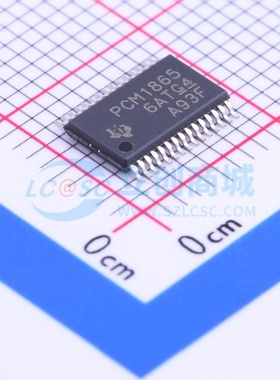 模拟前端(AFE) PCM1865DBTR TSSOP-30 TI/德州 电子元件原装正品