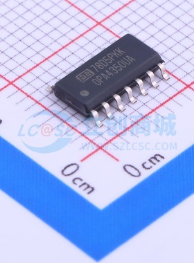 精密运放 OPA4350UA SOIC-14 TI/德州 电子元器件配单原装正品