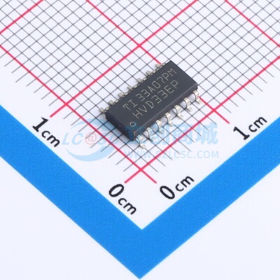 RS-485/RS-422芯片 SN65HVD33MDREP SOIC-14 TI/德州 电子元器件
