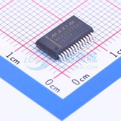 RS232芯片 MAX3237EAI SSOP-28 MAXIM(美信) 电子元器件原装正品