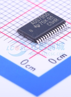 模数转换芯片ADC ADS7950SBDBT TSSOP-30 TI/德州 电子元器件配单