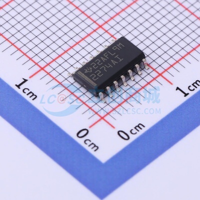 运算放大器 TLC2274AID SOIC-14 TI/德州 电子元器件配单原装正品