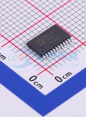 数模转换芯片DAC AD5447YRUZ-REEL7 TSSOP-24 ADI(亚德诺) 元器件