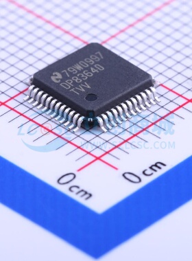 以太网收发器 DP83640TVV/NOPB LQFP-48 TI/德州 电子元器件配单