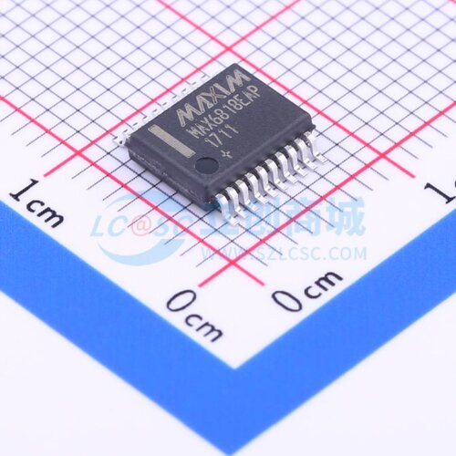 模拟开关/多路复用器 MAX6818EAP SSOP-20 ADI(亚德诺) 原装正品