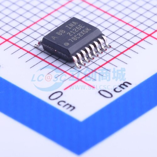 仪表放大器 INA2126EA/250 SSOP-16 TI/德州 电子元器件原装正品