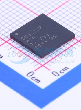无线收发芯片 CC3220RM2ARGKT QFN-64 TI/德州 电子元件原装正品