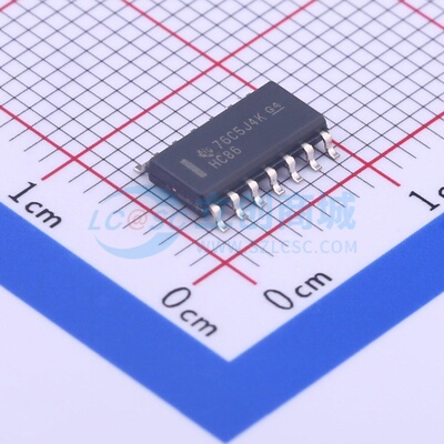逻辑门 SN74HC86DR SOIC-14 TI/德州 电子元器件配单原装正品