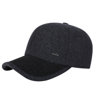 帽子男秋冬老人保暖护耳中老年冬季鸭舌帽爸爸爷爷外公防风棒球帽