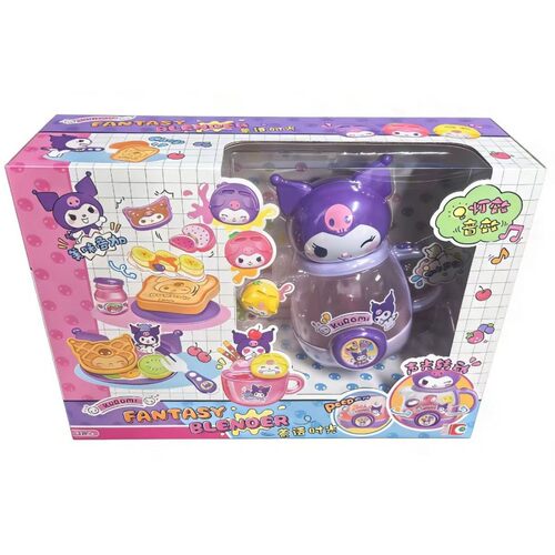 Hello kitty凯蒂猫库洛米茶语时光茶壶茶具下午茶仿真过家家玩具
