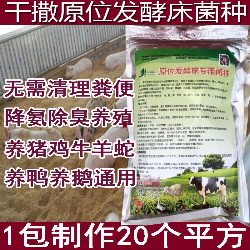 干撒式发酵床养鸡养猪专用菌种