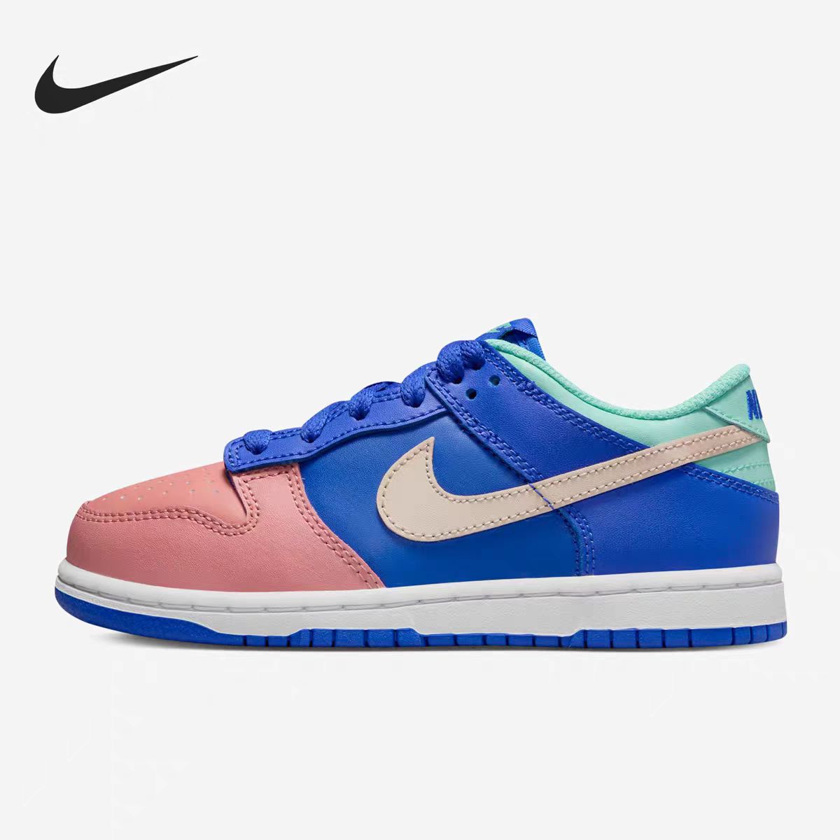 正品 耐克NIKE DUNK LOW儿童运动复古低帮休闲板鞋DZ2874-400