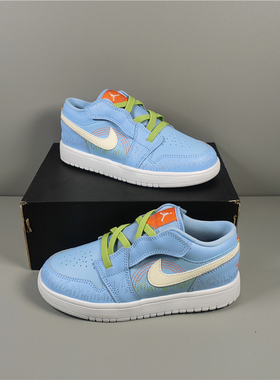 酷动城 Air Jordan 1 AJ1 耐克男女儿童低帮休闲运动鞋DR9500-400