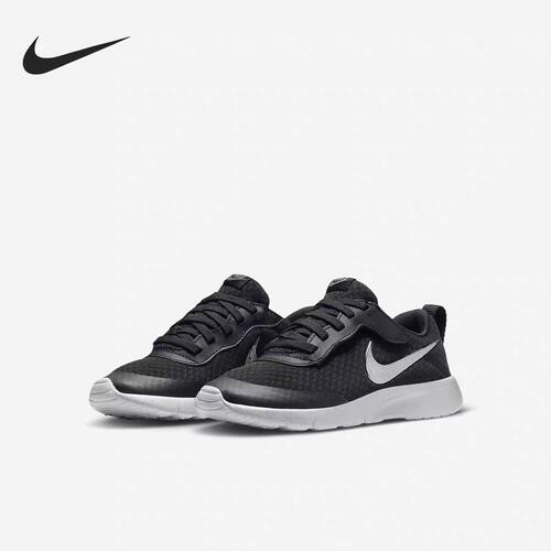 正品 耐克Nike Tanjun SE EasyOn儿童魔术贴休闲运动鞋FZ1016-001