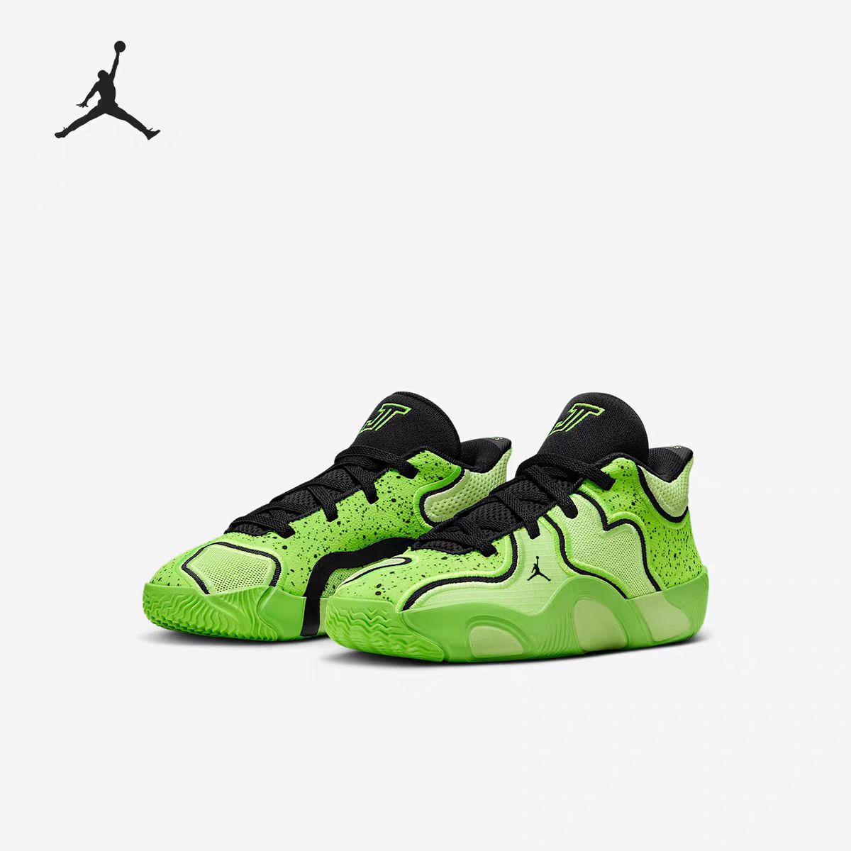 正品 耐克JORDAN TATUM 3塔图姆三代儿童荧光篮球鞋HV5895-300