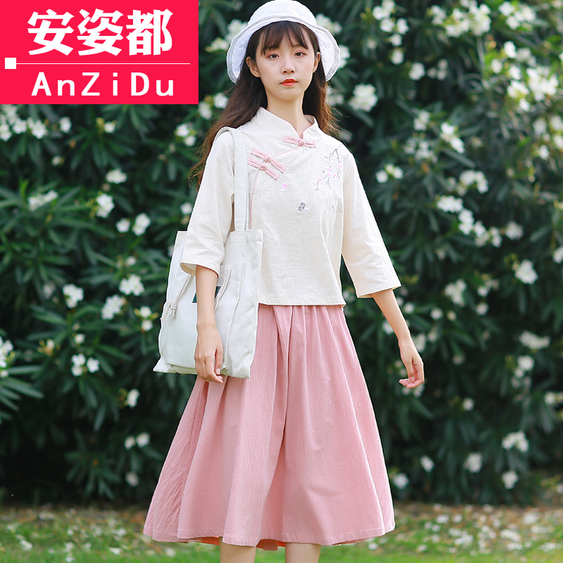中国风女装上衣夏装