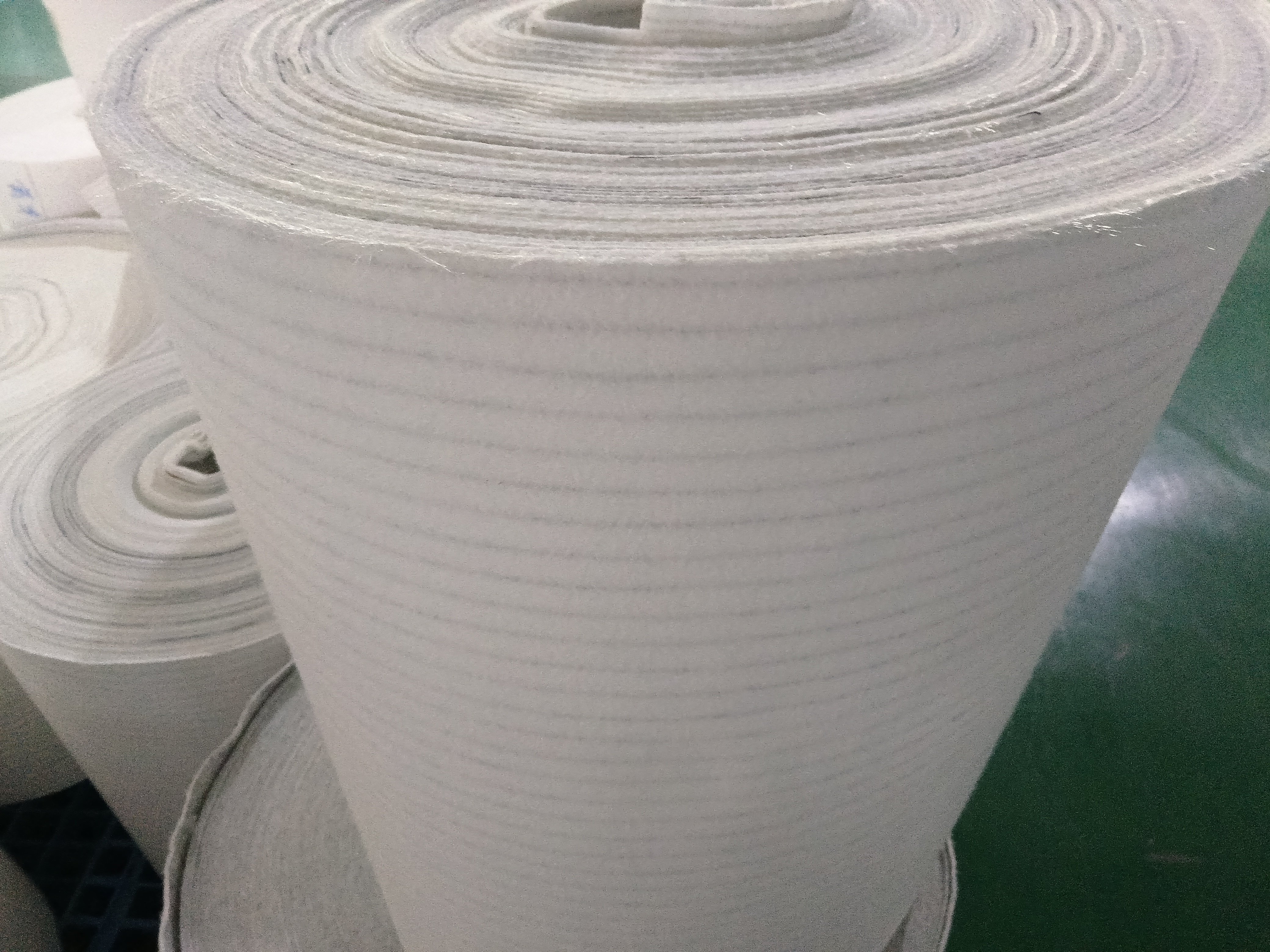 涤纶针刺毡除尘布袋针刺尼加厚防尘过滤器除尘布袋无纺布 过滤布