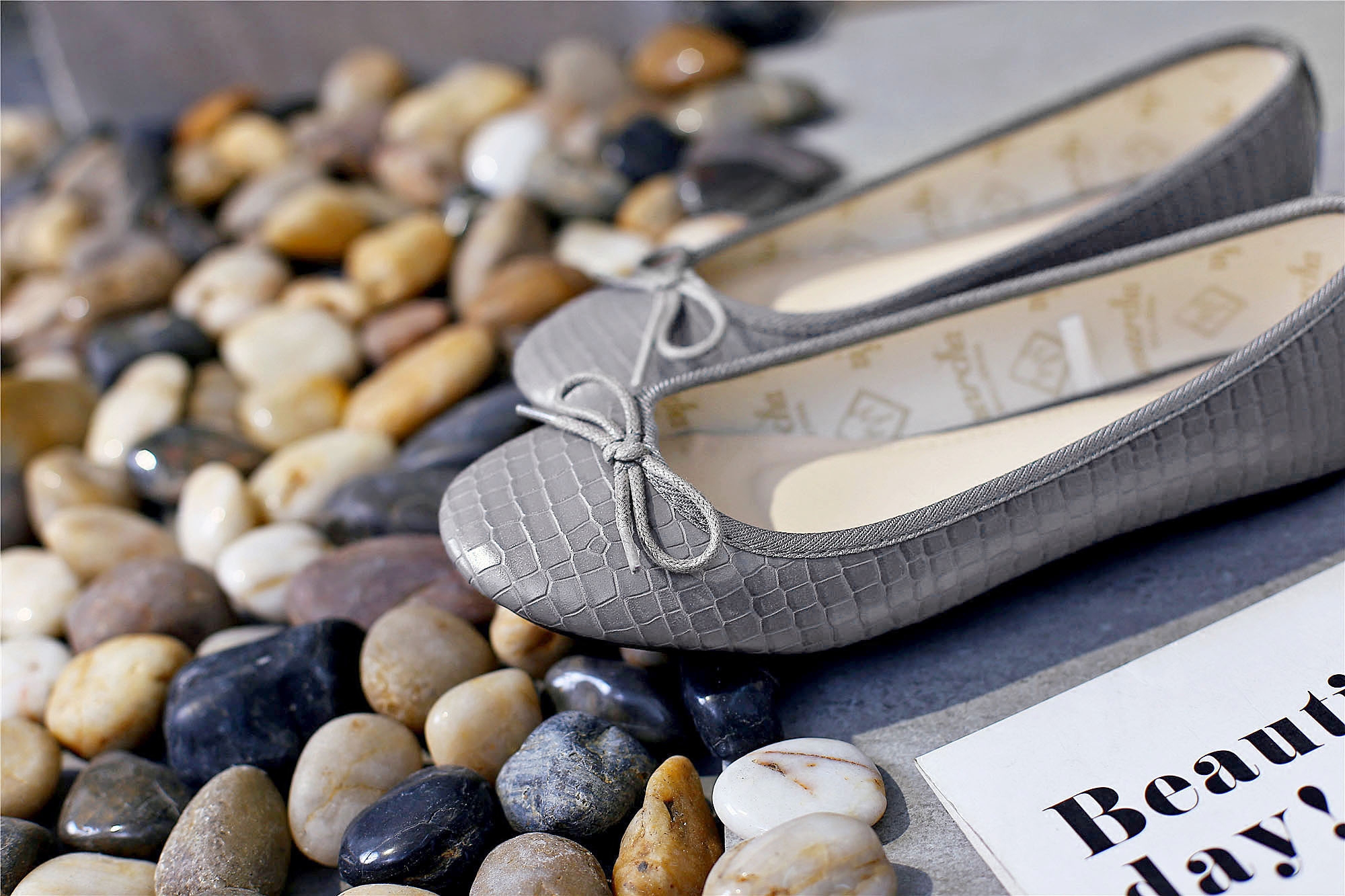 marcha春夏新款蝴蝶结芭蕾舞鞋