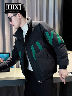 高端羽绒棉服男士冬季2025新款爆款加厚保暖棉衣男款冬装夹克外套