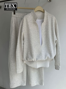 慵懒风休闲运动套装男士2025新款秋冬季假两件卫衣卫裤两件套男款