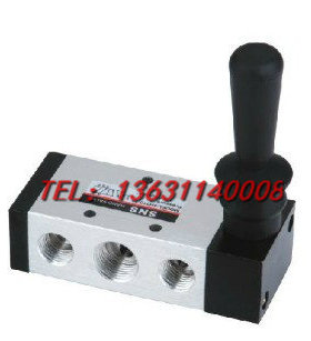 手扳阀五口二位4H210-06RC1/4巧克力色天蓝色军绿色