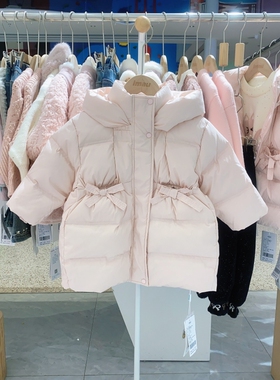 冬季新款imau奕玛女小童装外套加厚可爱洋气儿童羽绒服48SF102016