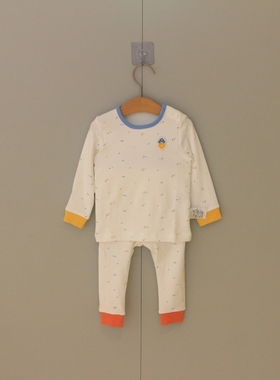 2025冬季moimoln小云朵童装男女宝莫代尔家居服儿童内衣套装N07P