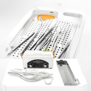 金属工具牙科专用奶瓶美甲美睫工具消毒盒杀毒眼镜紫外线消毒盒