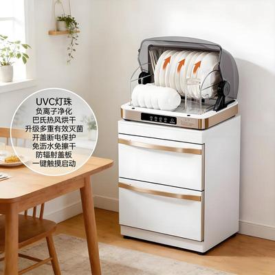 学校饭馆烘干一体机碟柜碗柜消毒柜置物杀菌消毒柜家用厨房小型