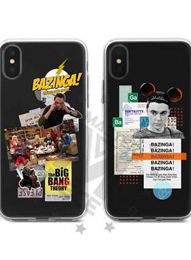 痞寺社原创生活大爆炸谢Bigbang耳朵Sheldon手机壳112matenovamax