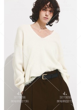 不退换 美荀家 韩国代购 TIME 26年春针织衫女 TM2G1-KTO630W 131