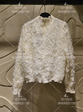 不退换 美荀家 韩国百货 LANVIN 26年春针织衫 LC2G1-WTO939W 122