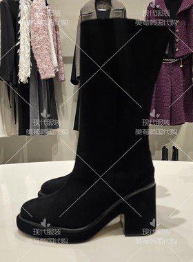 不退换美荀家 韩国代购 OBZEE 25年秋靴子女 OB2F9ASZ093W 1017