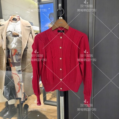 不退换 美荀家 韩国百货 MICHAA 25年冬针织衫 MIPB-KCD-360 1130