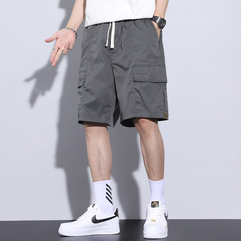 工装短裤子男士夏季薄款