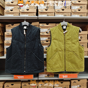 Nike/耐克 正品男子潮流宽松复古高质感牛仔工装棉背心马甲FQ1862
